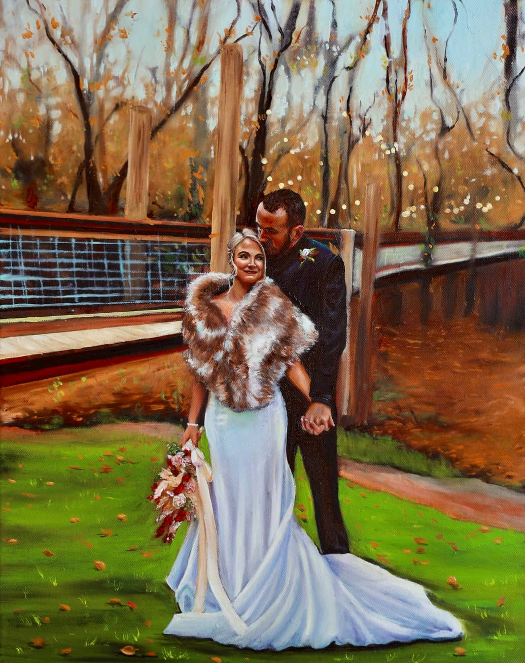 Hannah Hotinski | Live Wedding Painter - Image 5
