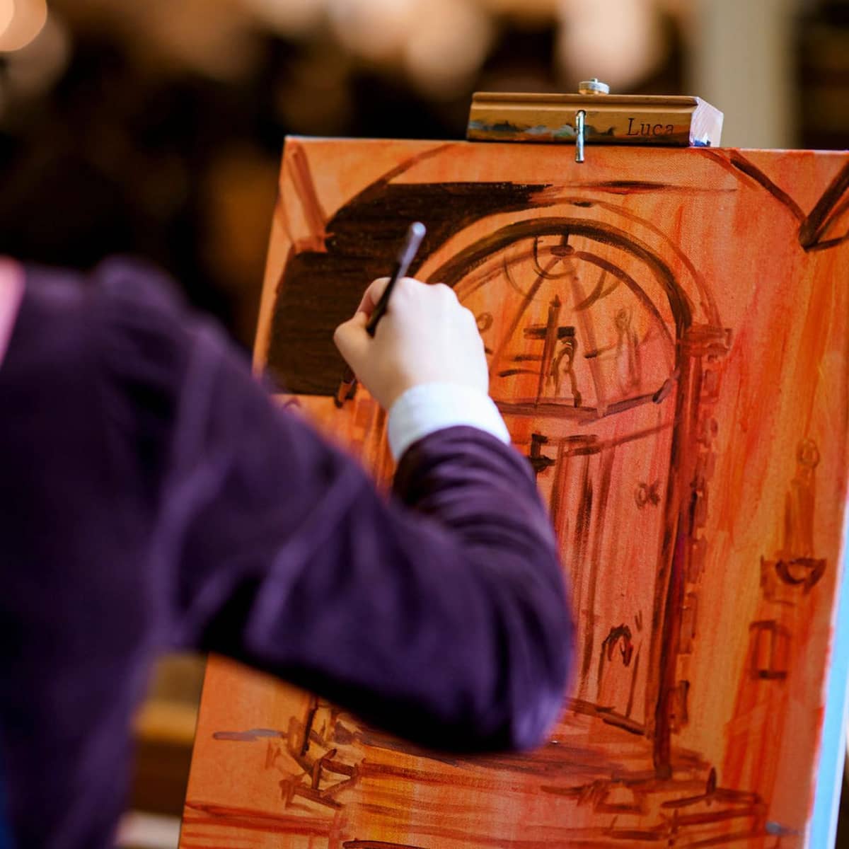Live Wedding Painting - Image 1