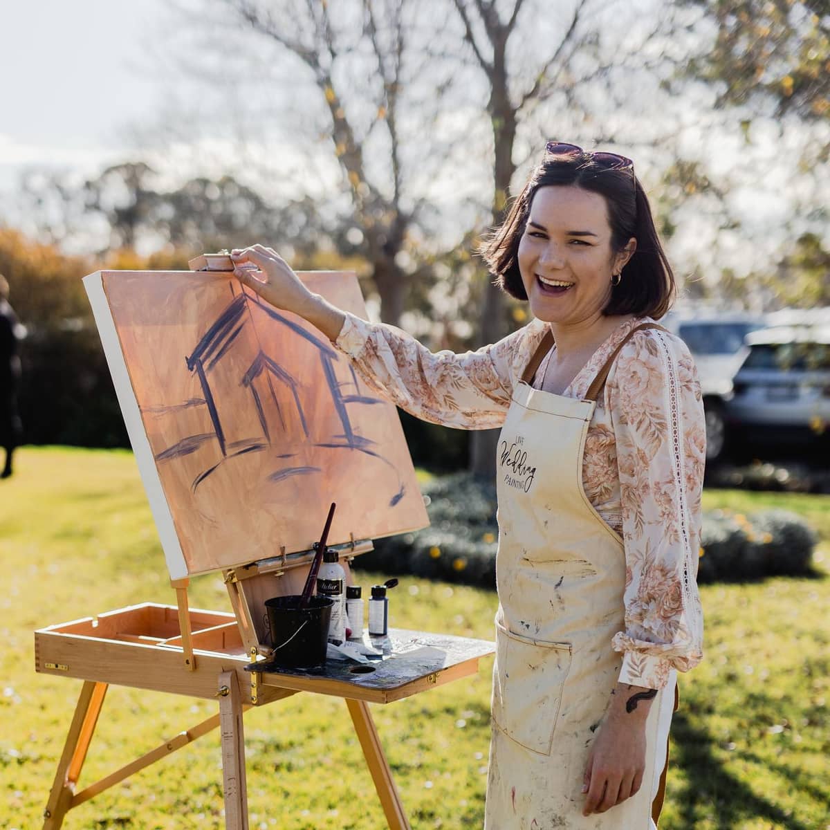 Live Wedding Painting - Image 2