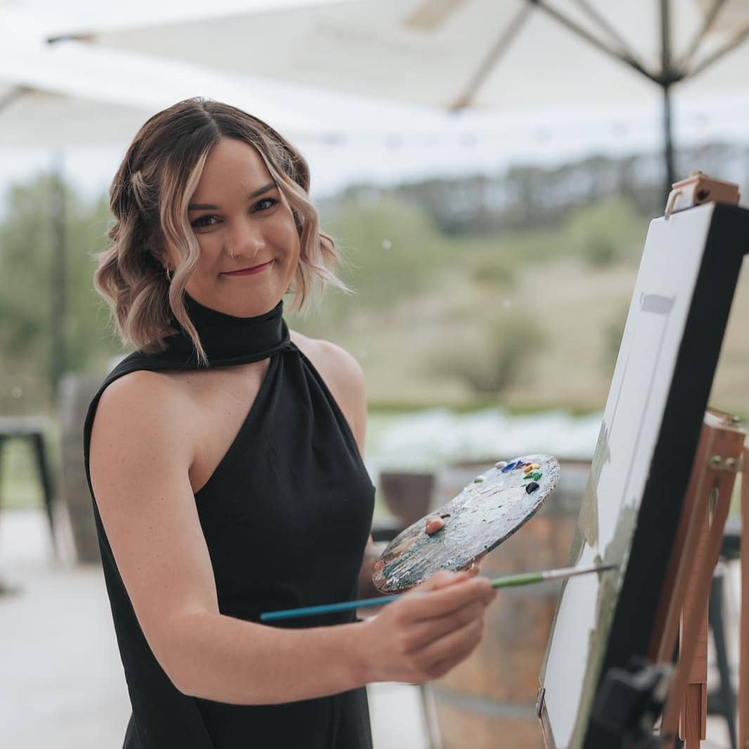 Live Wedding Painting - Image 3