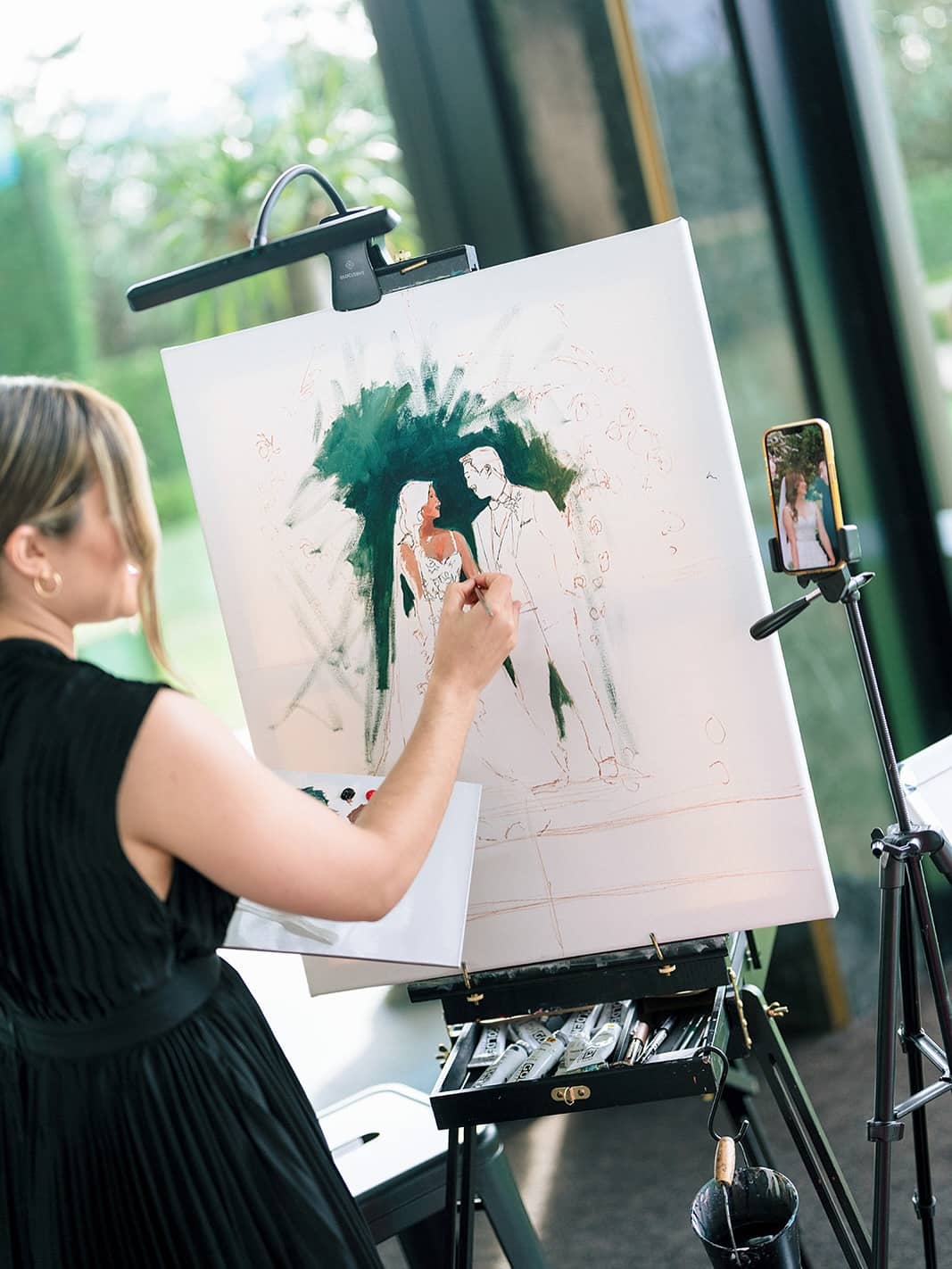 Live Wedding Painting - Image 6