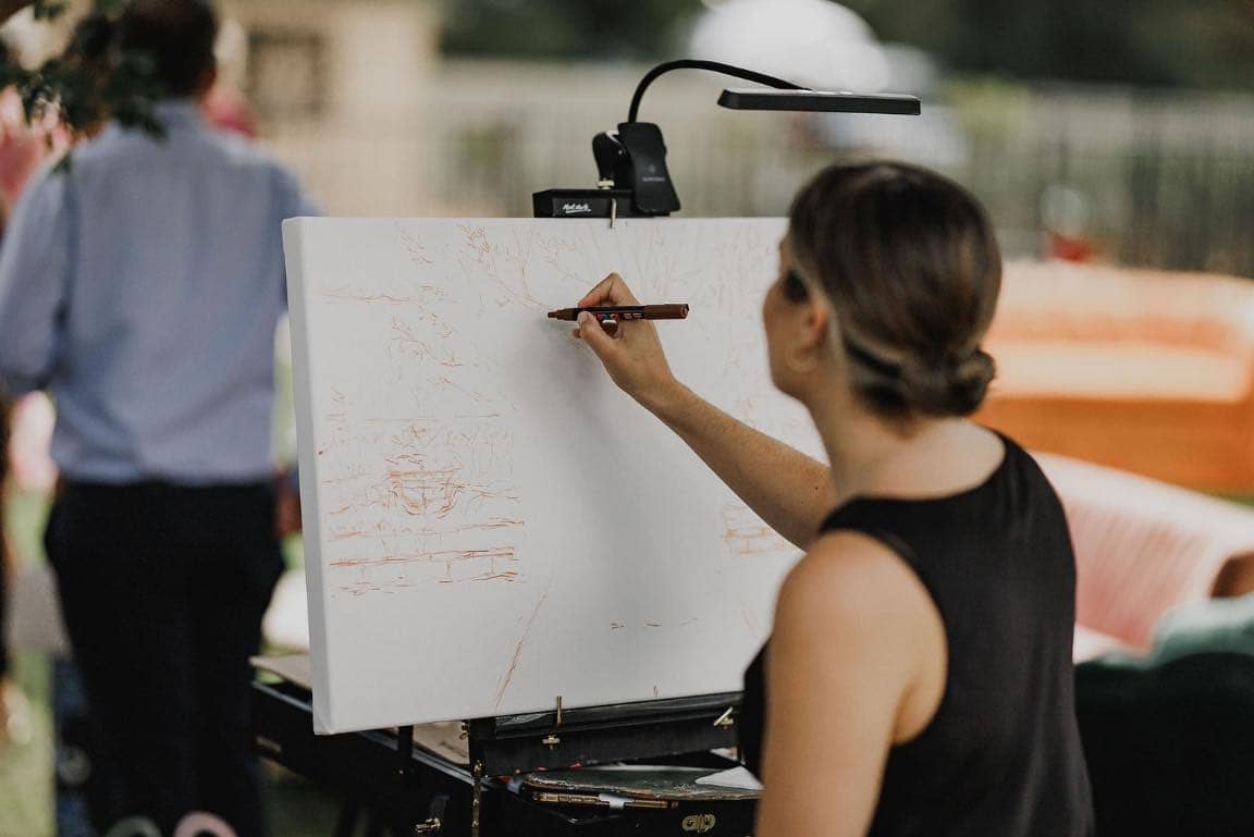Live Wedding Painting - Image 7