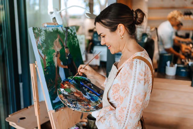 Live Wedding Painting - Image 8