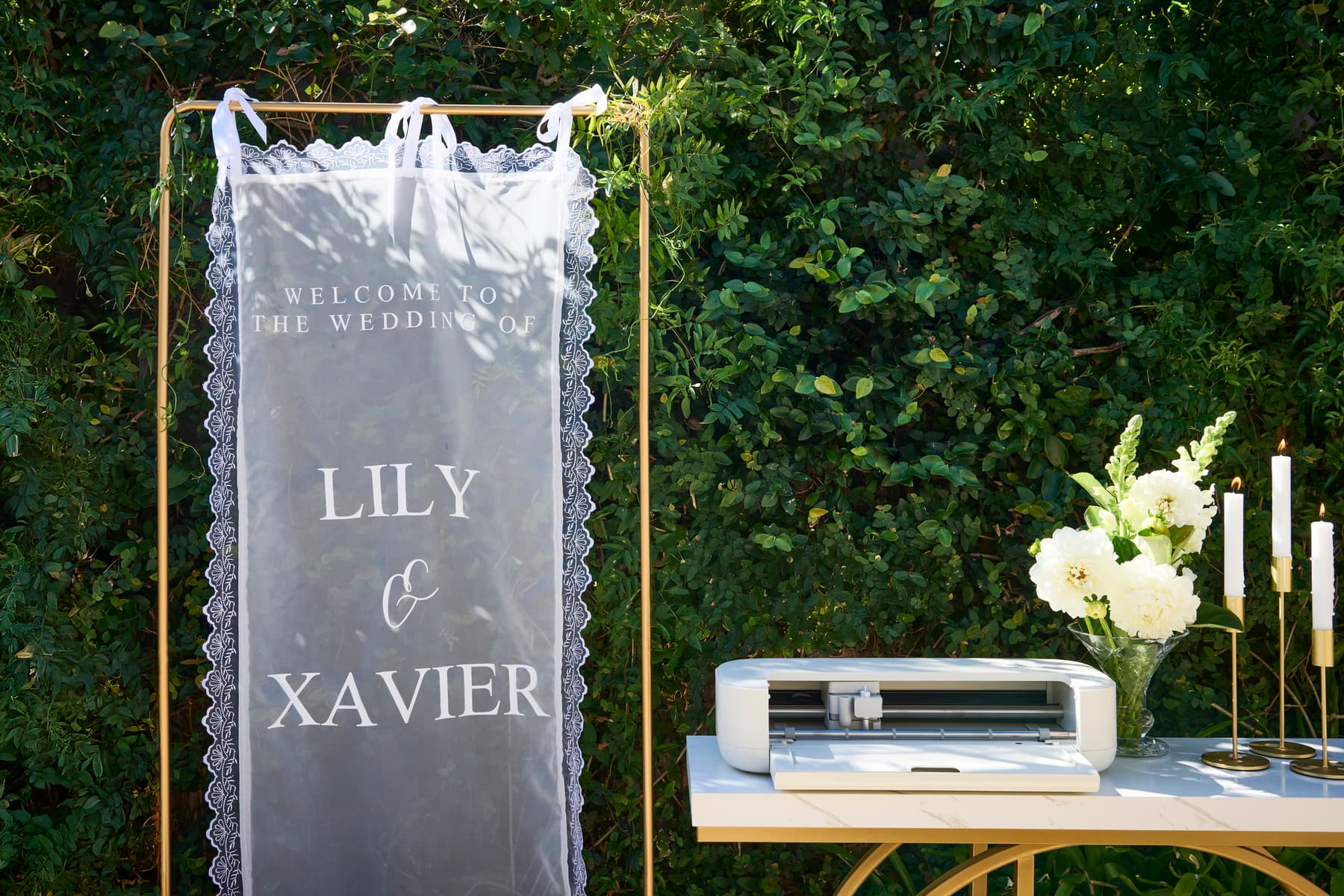 Cricut wedding vendor