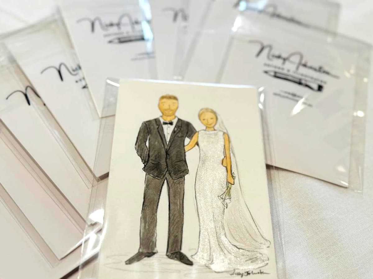 Nicky Johnston Illustration wedding vendor