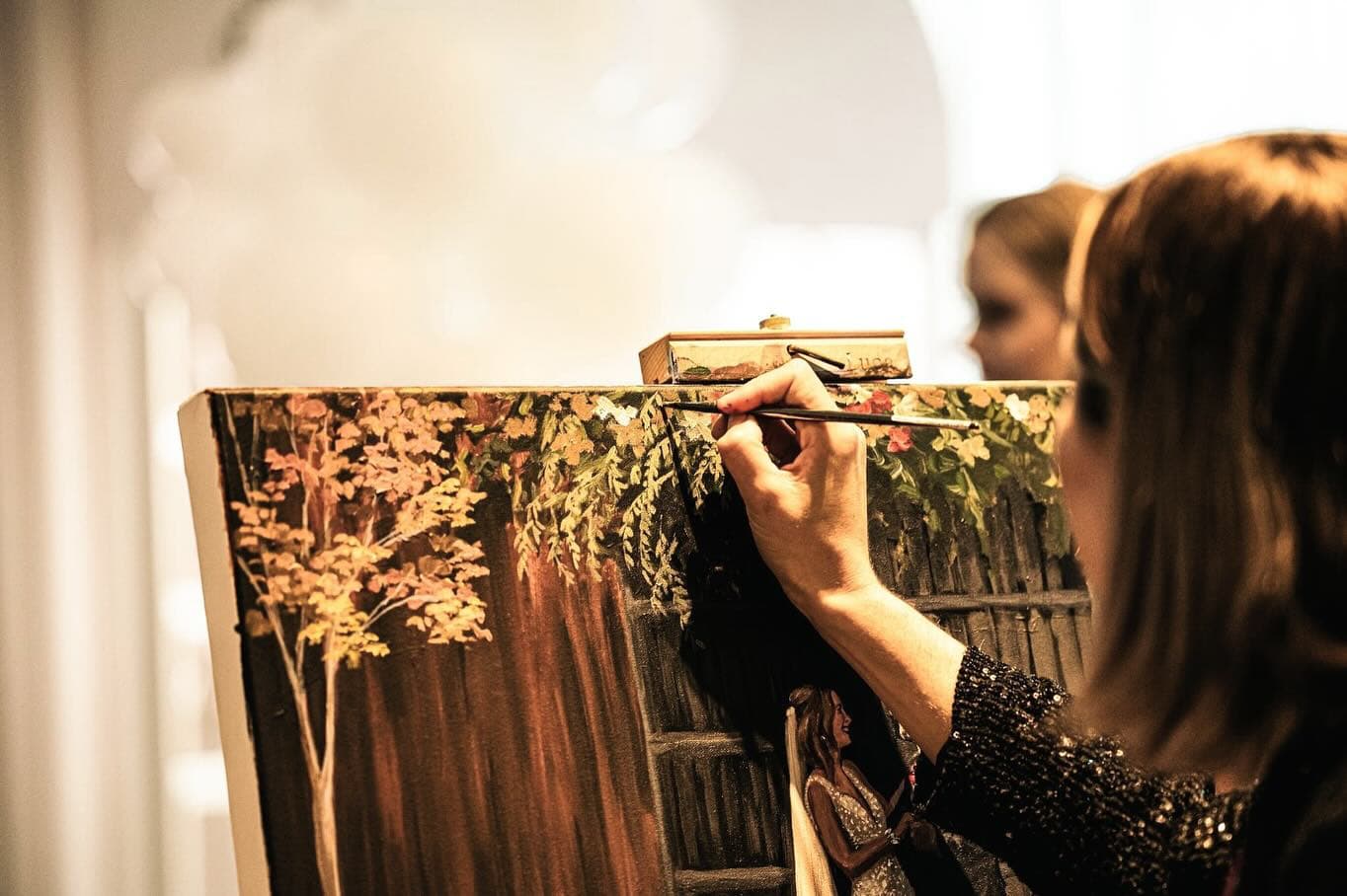 Live Wedding Painting - Image 4