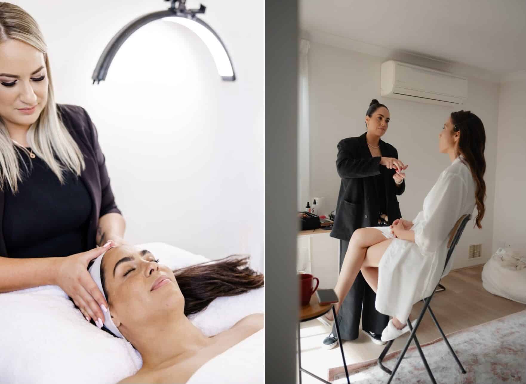 Sophie Austin Skin x Narissa Makeup Artistry wedding vendor