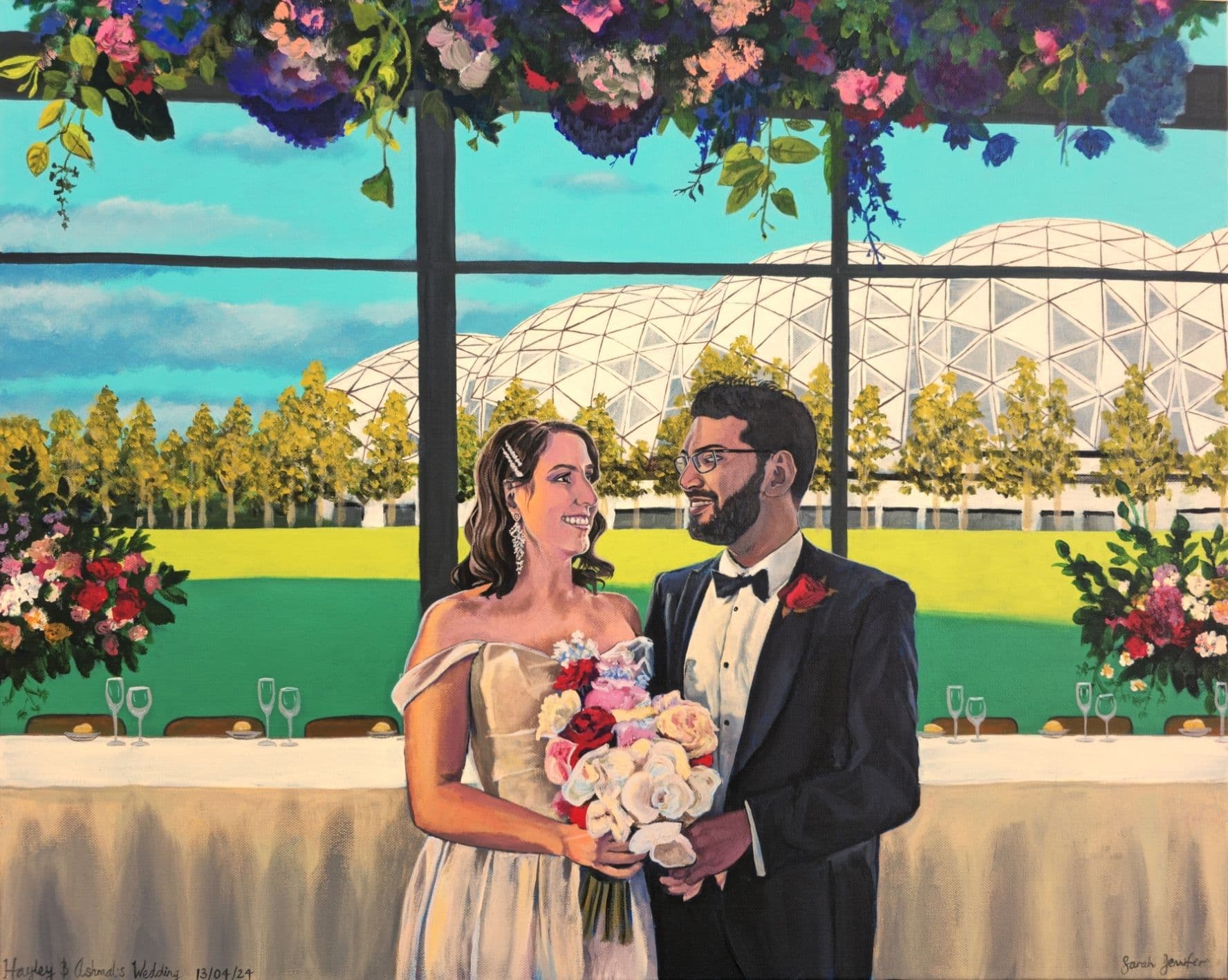 Melbourne Wedding Painter wedding vendor