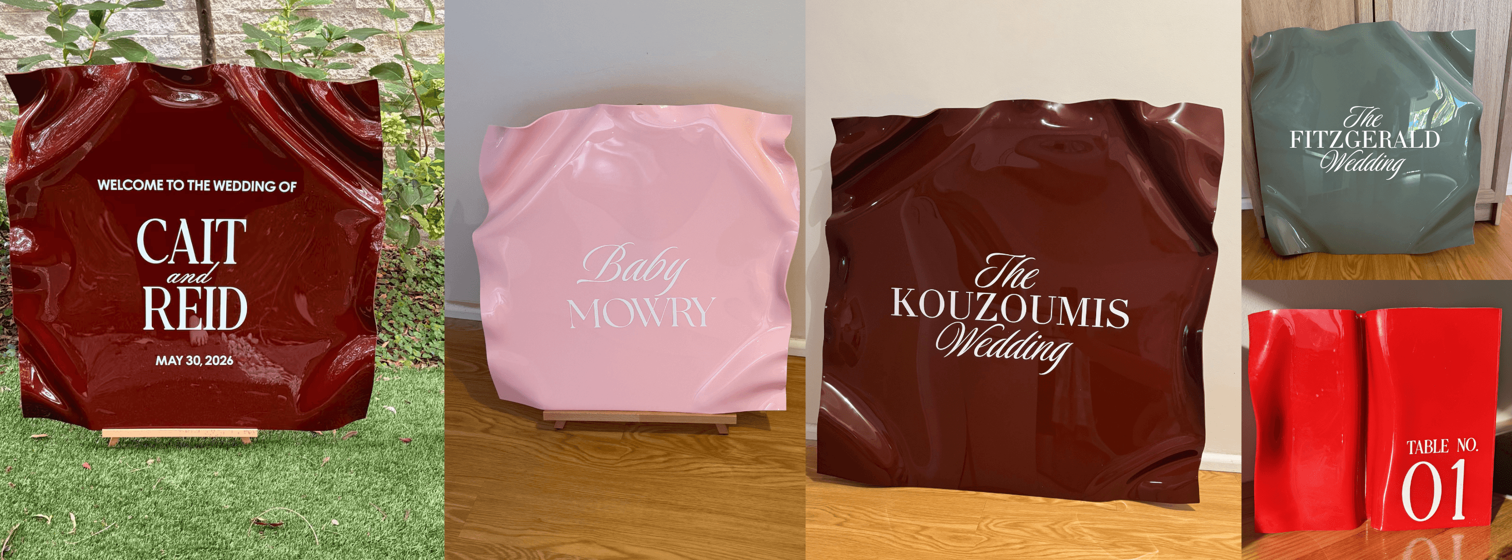 Moulded Moments Signs wedding vendor