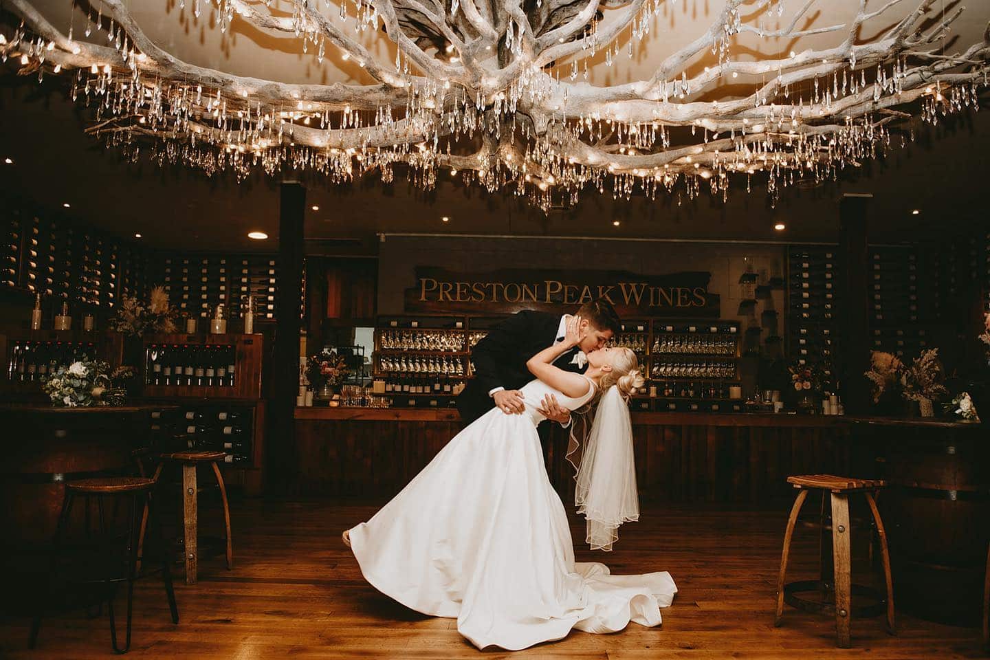 Preston Peak Winery wedding vendor